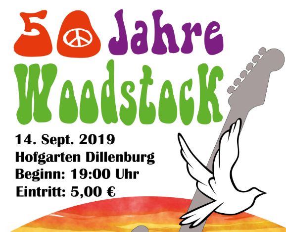 Open-Air-Musikfestival 50 Jahre Woodstock